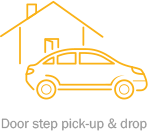 Drop Taxi features Door-step pickup and drop